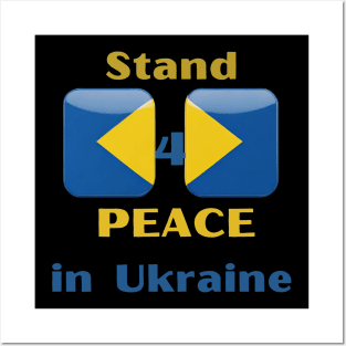 Peace For Ukraine Posters and Art